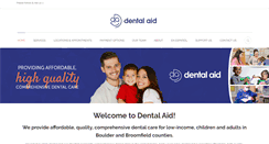 Desktop Screenshot of dentalaid.org